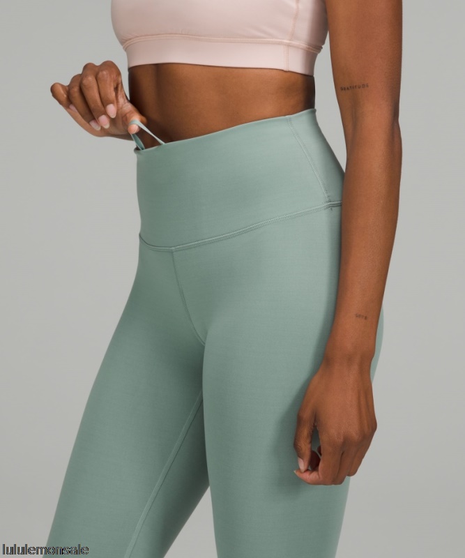 Lululemon Damen DELULU086 | Misty Glade Wunder Train High-Rise Crop 23
